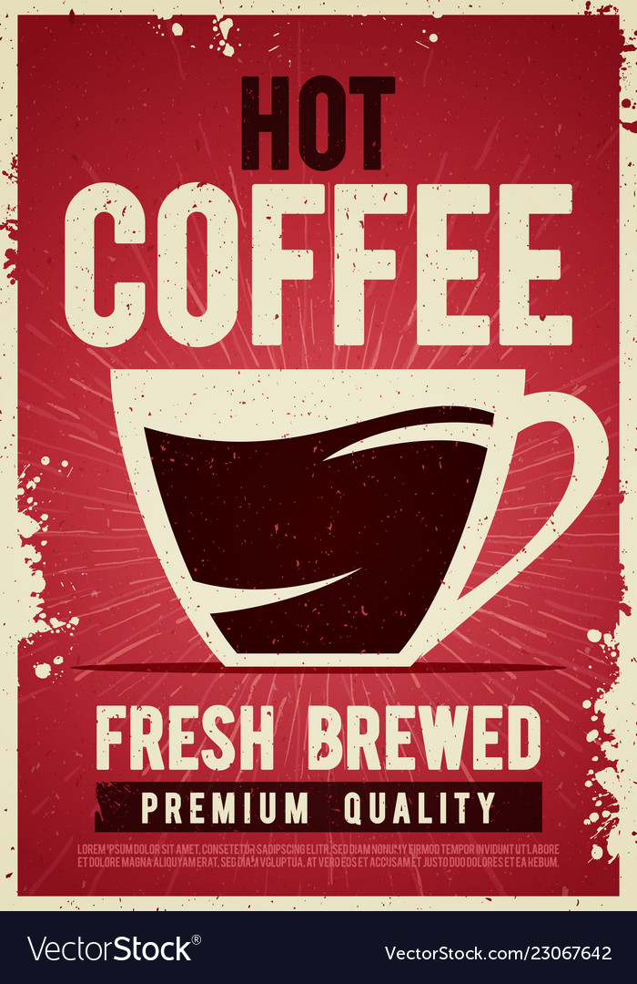 Detail Coffee Shop Poster Template Nomer 15