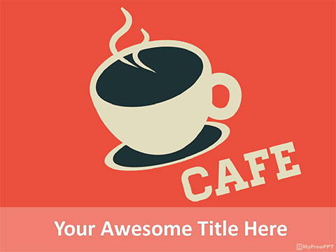 Detail Coffee Shop Powerpoint Template Nomer 36