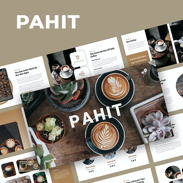 Detail Coffee Shop Powerpoint Template Nomer 7