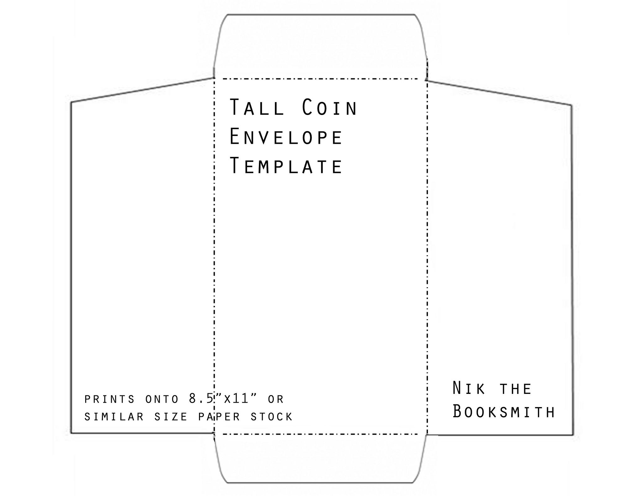 Detail Coin Envelope Template Nomer 5