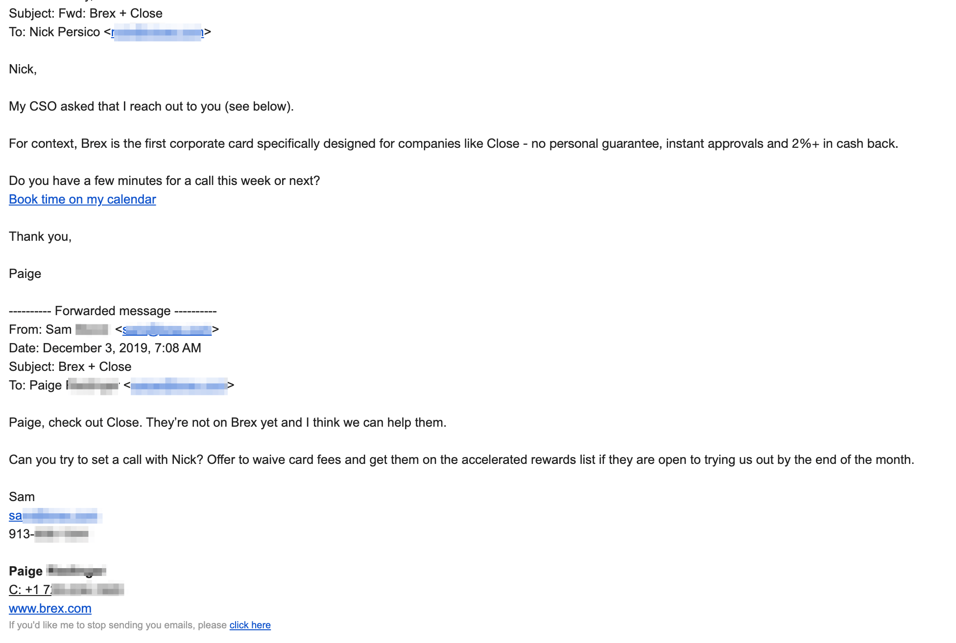 Detail Cold Email Template Nomer 12