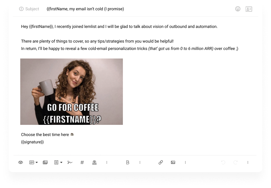 Detail Cold Email Template Nomer 43