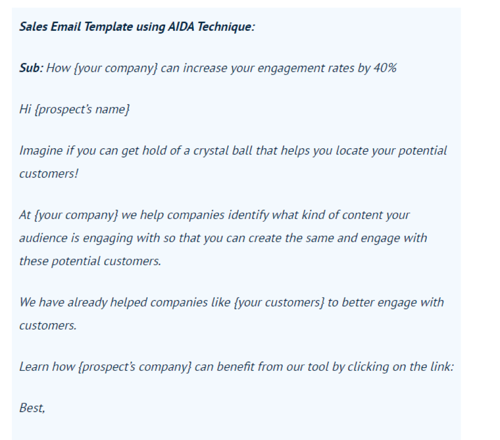 Detail Cold Email Template Nomer 8