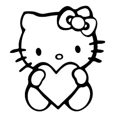 Detail Coloring Pages Hello Kitty And Friends Nomer 40