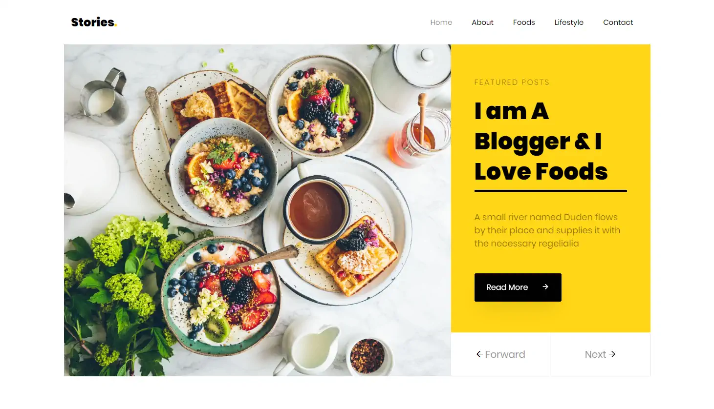 Detail Colorlib Blogger Template Nomer 32
