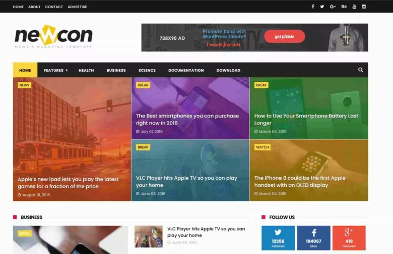 Detail Colorlib Blogger Template Nomer 43
