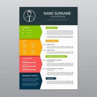 Detail Colourful Cv Template Free Nomer 37