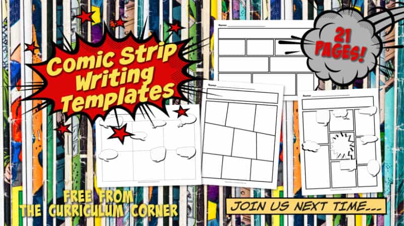 Detail Comic Strip Template Nomer 28