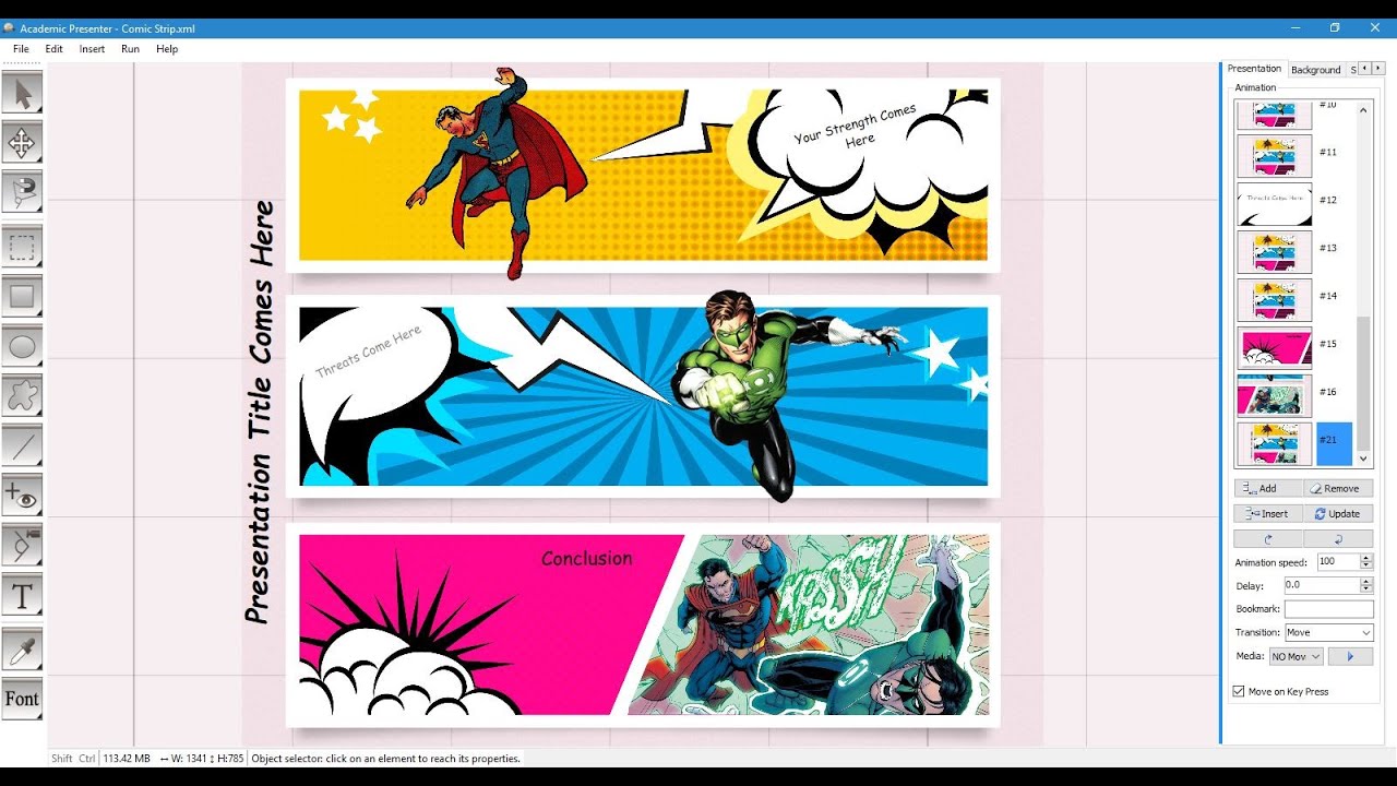 Detail Comic Strip Template Nomer 42