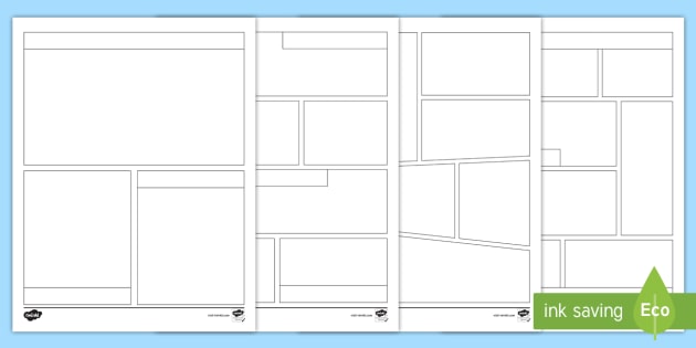 Detail Comic Strip Template Nomer 52