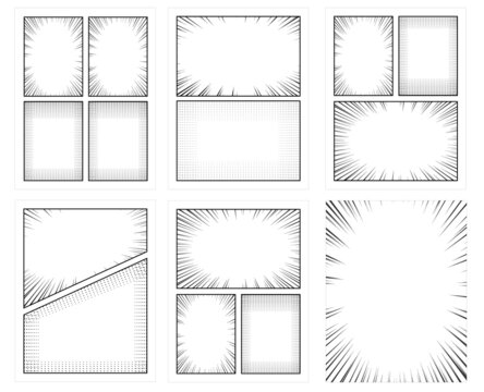 Detail Comic Template Photoshop Nomer 10