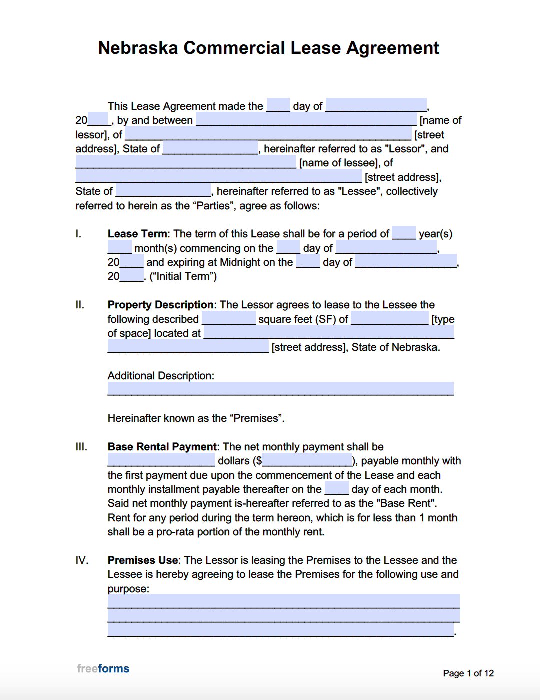 Commercial Agreement Template - 57+ Koleksi Gambar