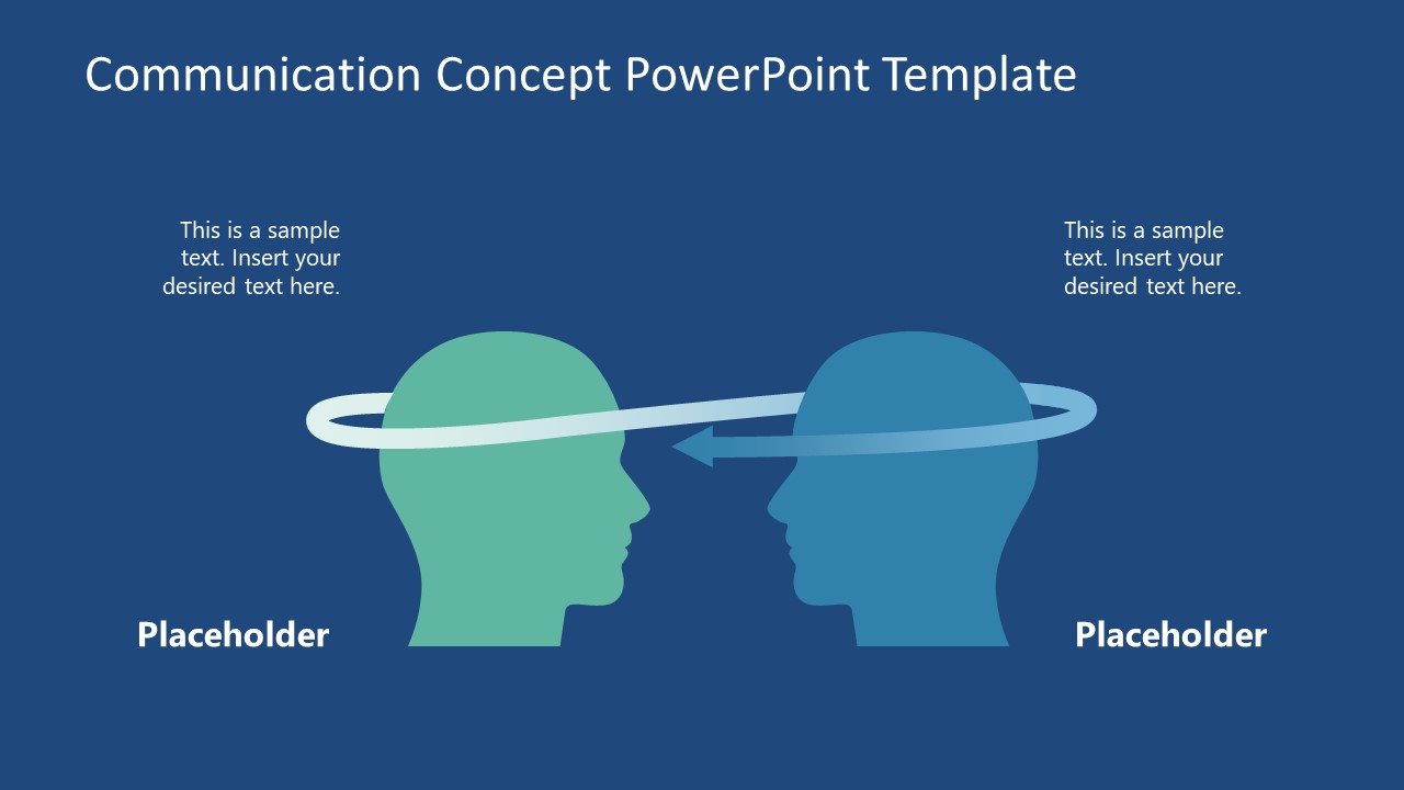 Detail Communication Powerpoint Template Free Download Nomer 11