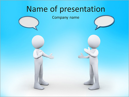 Detail Communication Powerpoint Template Free Download Nomer 12