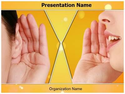 Detail Communication Powerpoint Template Free Download Nomer 17