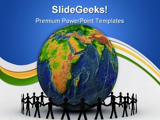 Detail Communication Powerpoint Template Free Download Nomer 32