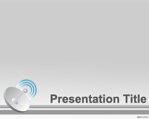 Detail Communication Powerpoint Template Free Download Nomer 50