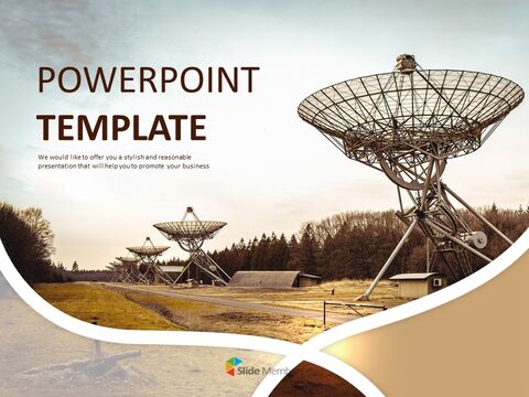 Detail Communication Powerpoint Template Free Download Nomer 51