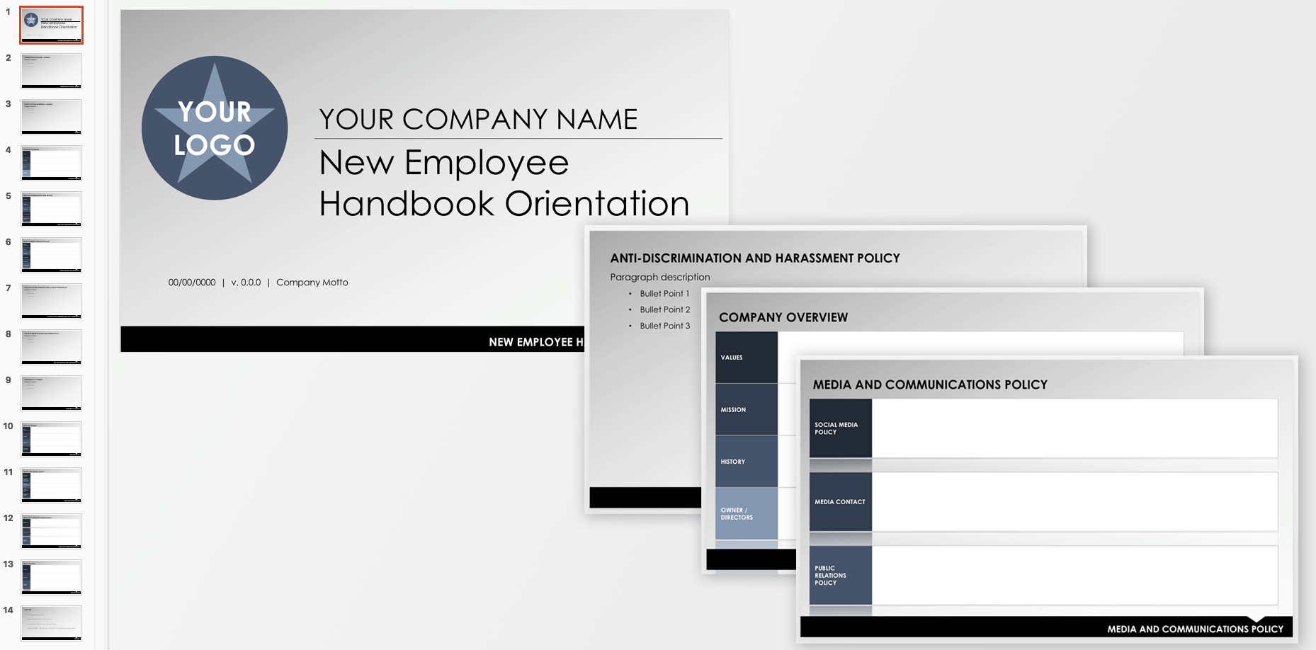 Detail Company Handbook Template Word Nomer 19