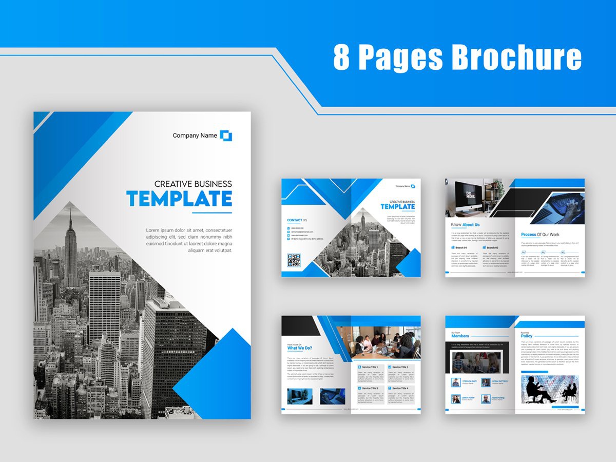 Company Profile Flyer Template - KibrisPDR