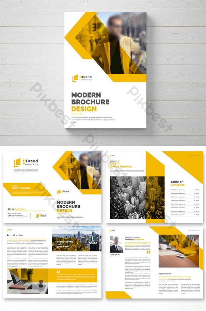 Detail Company Profile Flyer Template Nomer 17