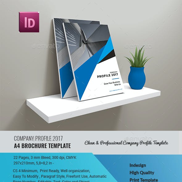 Detail Company Profile Flyer Template Nomer 27