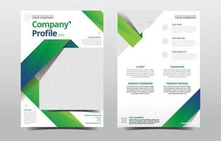 Detail Company Profile Layout Template Nomer 12