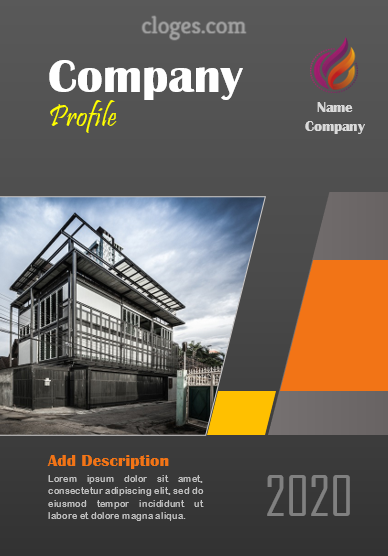 Detail Company Profile Template Editable Nomer 22