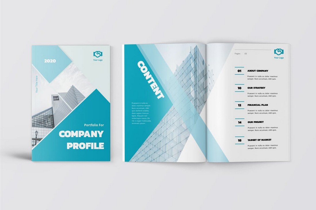 Detail Company Profile Template Editable Nomer 29