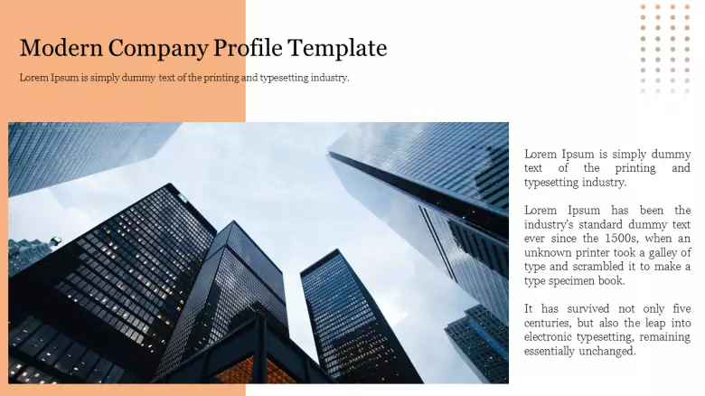 Detail Company Profile Template Editable Nomer 45