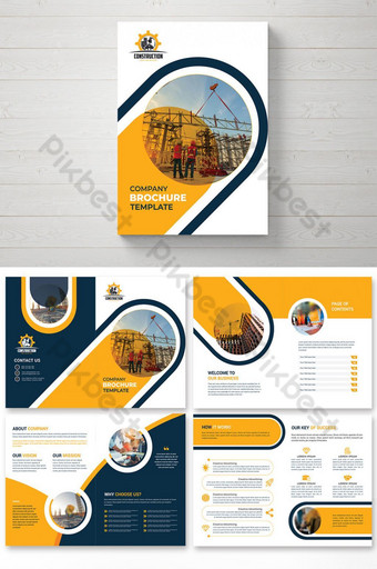 Detail Company Profile Template Editable Nomer 58