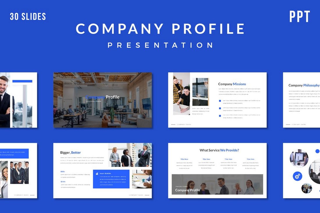 Detail Company Profile Template Example Nomer 16