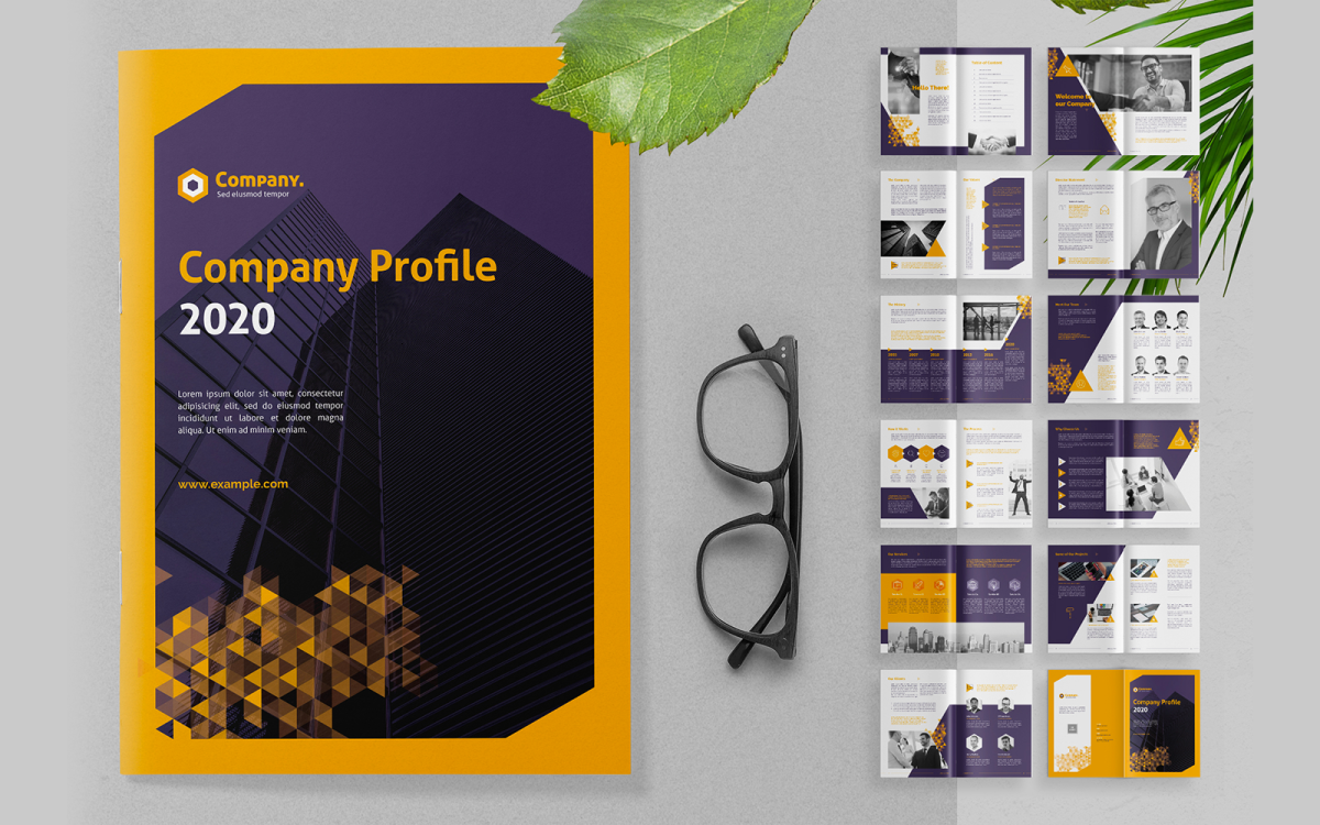 Detail Company Profile Template Example Nomer 19