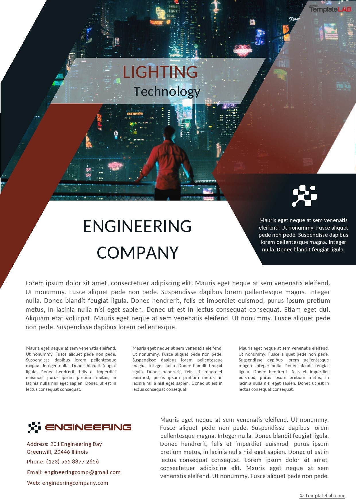 Detail Company Profile Template Example Nomer 34