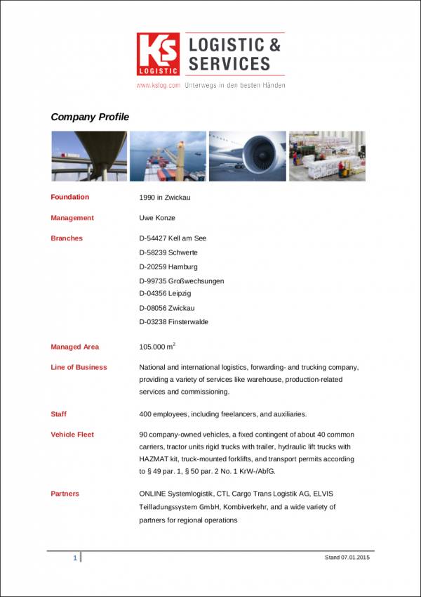 Detail Company Profile Template Example Nomer 9
