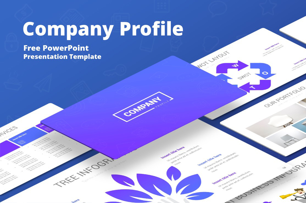 Detail Company Profile Template Free Ppt Nomer 10