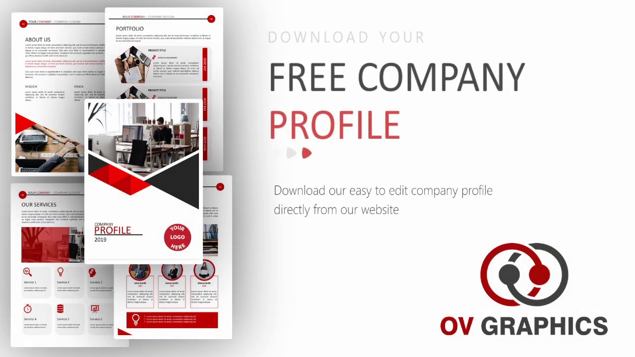 Detail Company Profile Template Free Ppt Nomer 16