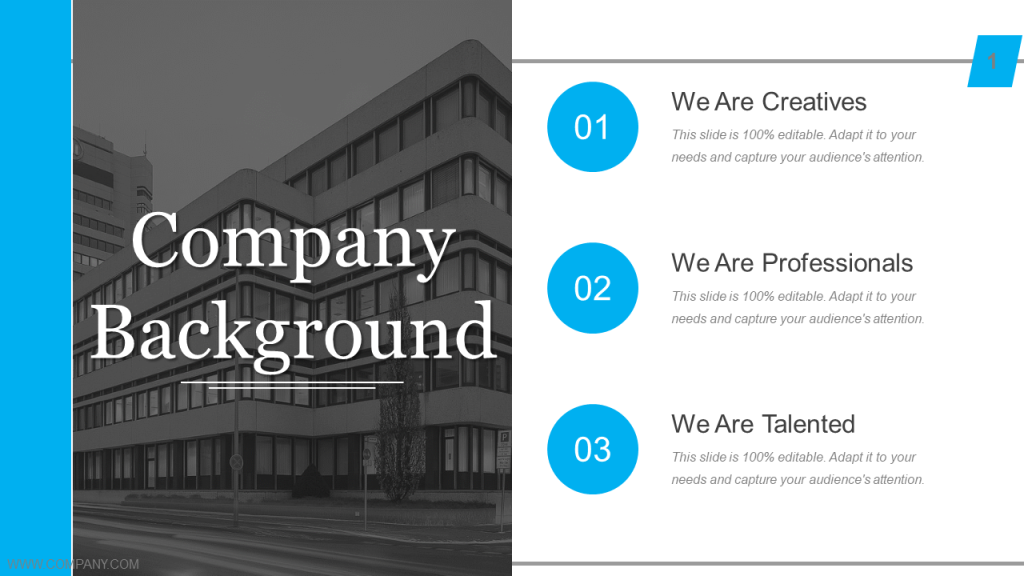 Detail Company Profile Template Free Ppt Nomer 32