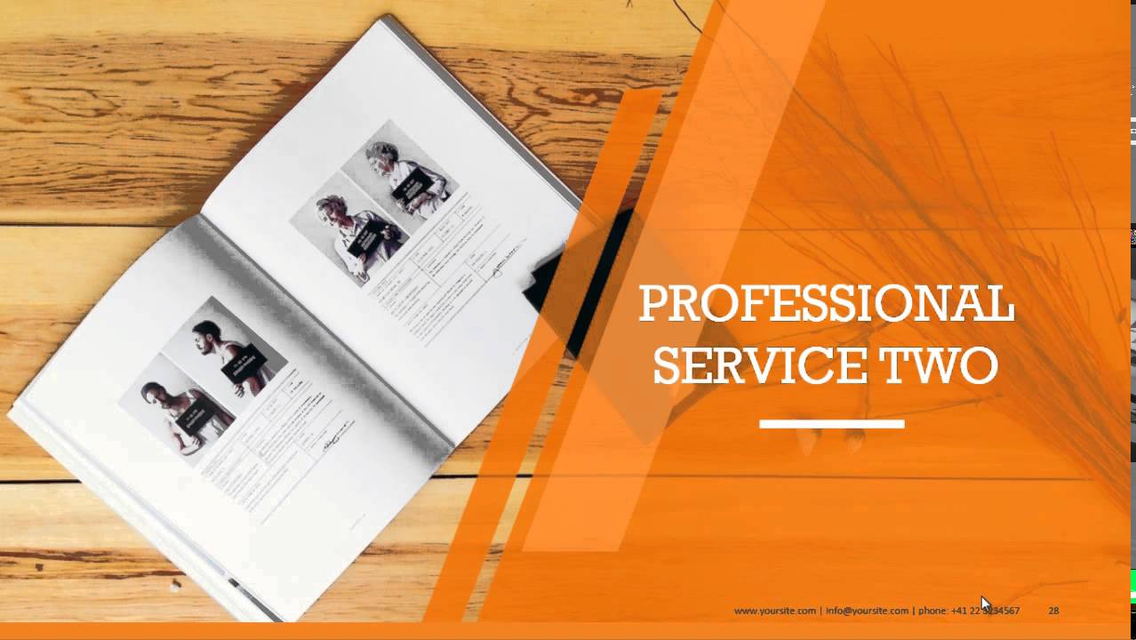 Detail Company Profile Template Free Ppt Nomer 43