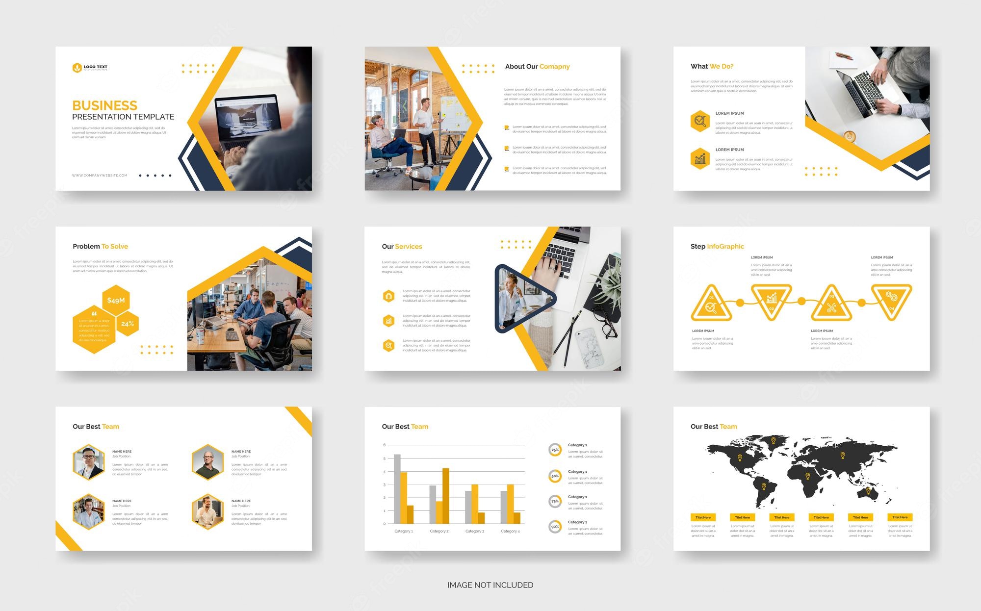 Detail Company Profile Template Free Ppt Nomer 44