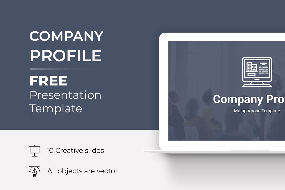 Detail Company Profile Template Free Ppt Nomer 7