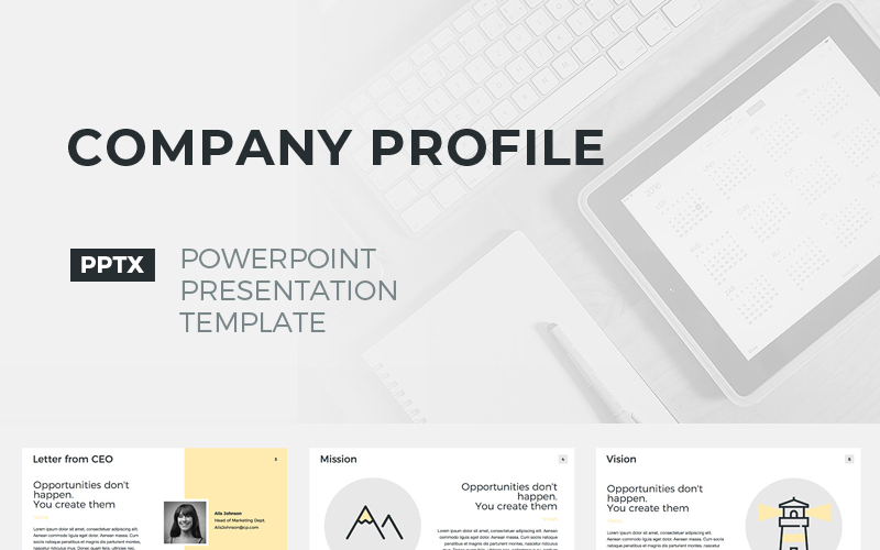 Detail Company Profile Template Powerpoint Nomer 15