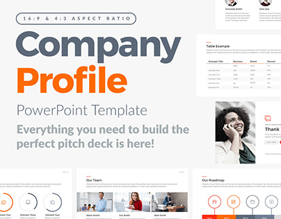 Detail Company Profile Template Powerpoint Nomer 19