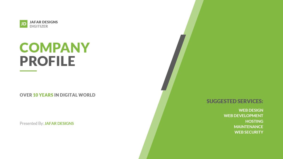 Detail Company Profile Template Powerpoint Nomer 21