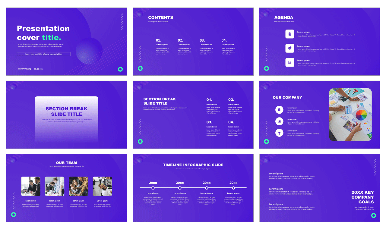 Detail Company Profile Template Powerpoint Nomer 34