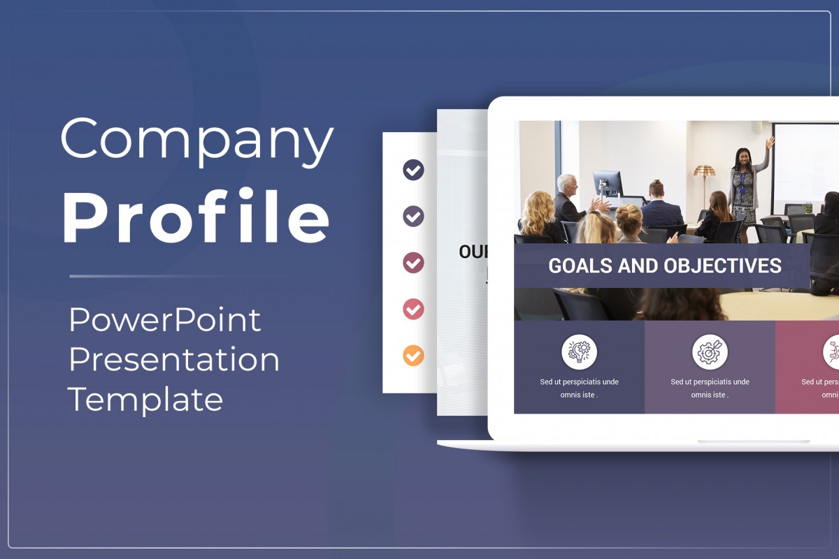 Detail Company Profile Template Powerpoint Nomer 39