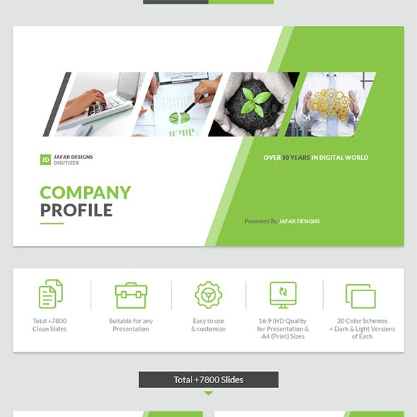 Detail Company Profile Template Ppt Nomer 30