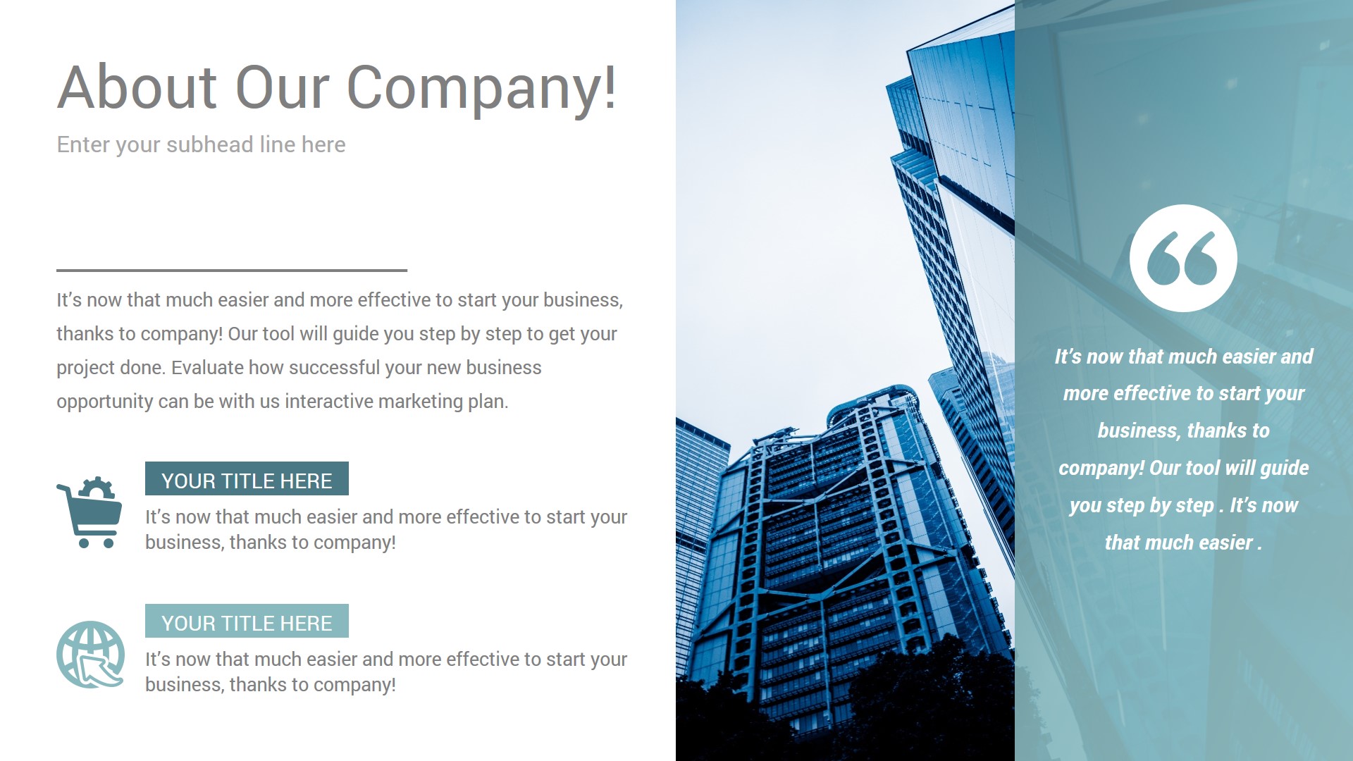 Detail Company Profile Template Ppt Nomer 39