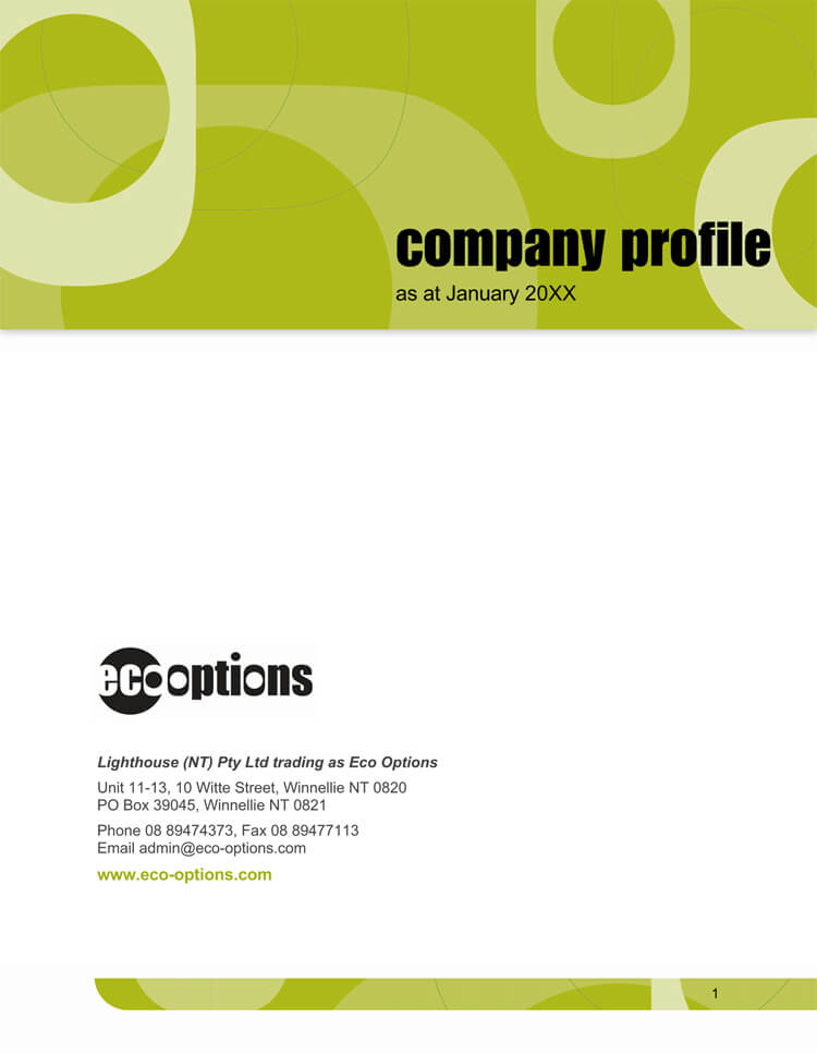 Detail Company Profile Template Word Nomer 54