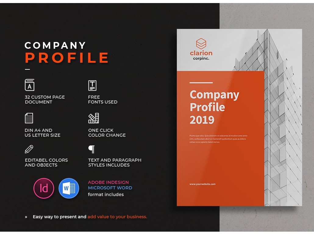 Detail Company Profile Template Word Doc Nomer 14